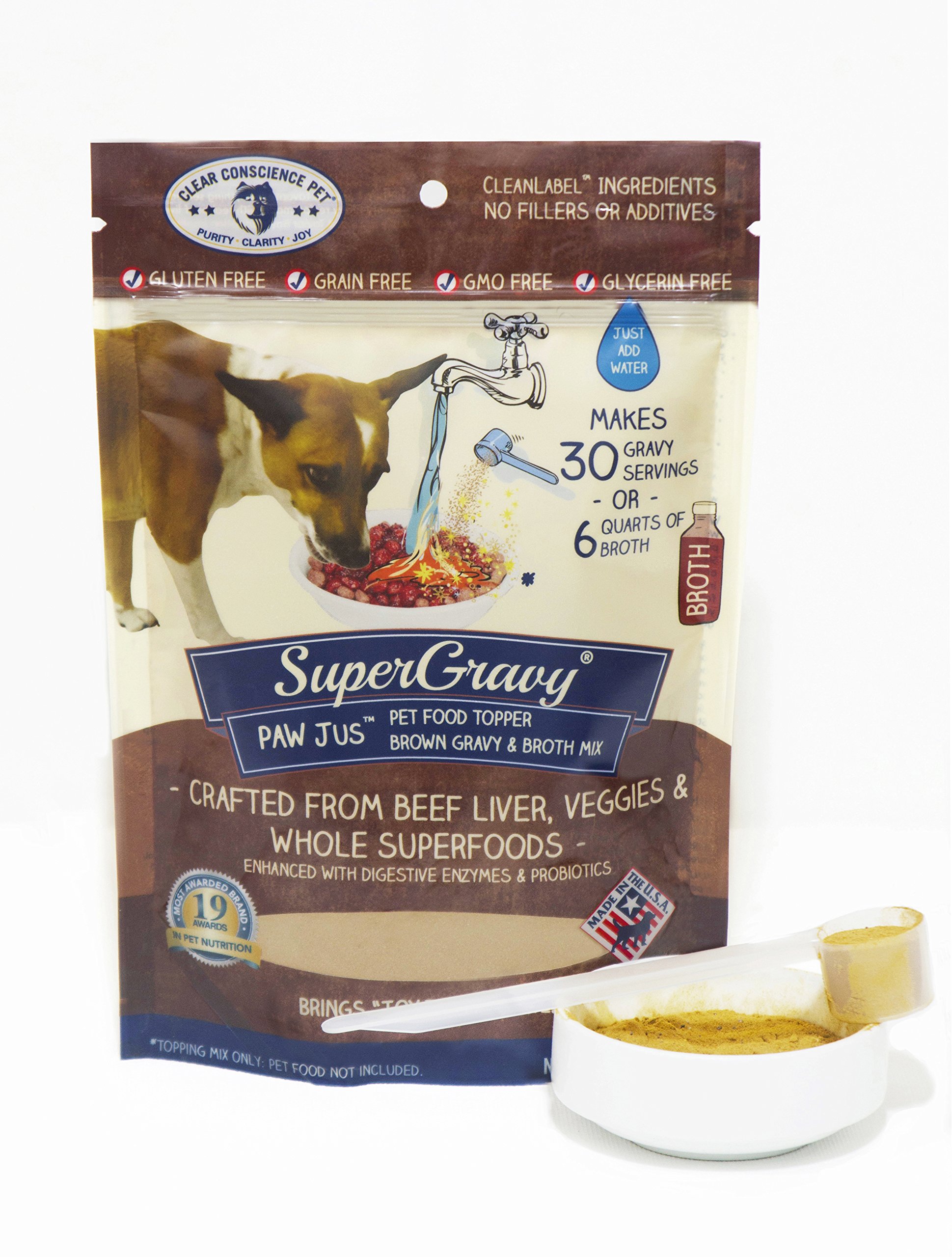 SuperGravy PAW Jus Natural Pet Food Topper, 4.5 oz eBay