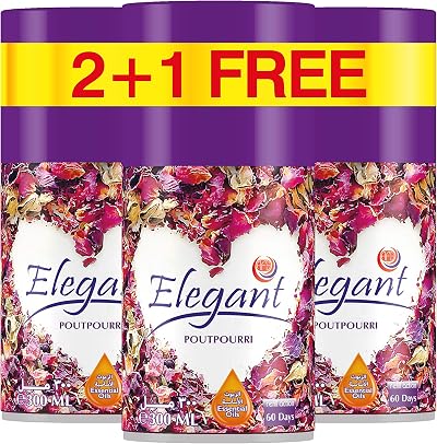 AFS Elegant Automatic Spray 300ML Poutpourri 3-Pack Air Freshener