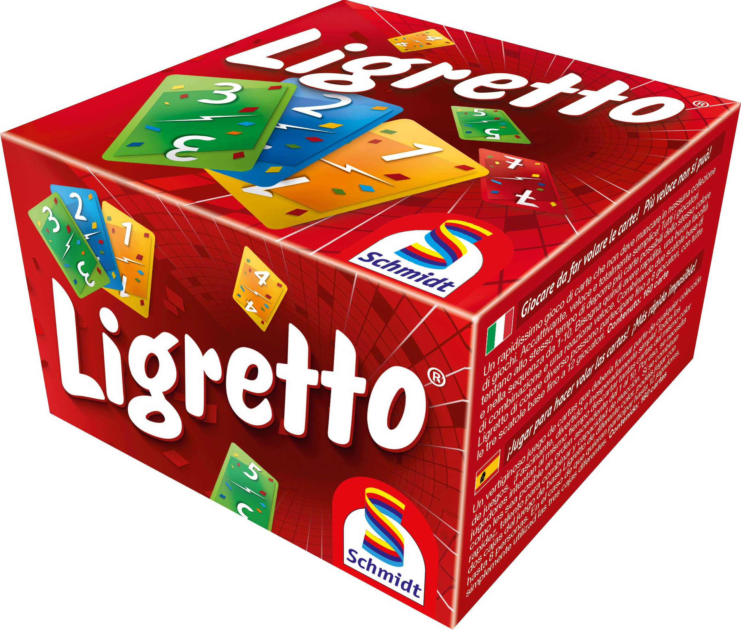 Schmidt | Ligretto Red | Card Game | Ages 8+ | 2 to 4 Players | 15 mins Minutes Playing Time — image 1