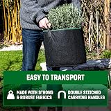 GardenGloss Plant Bag Set of 5 - 30L Non-Woven Fabric for Plants view 4