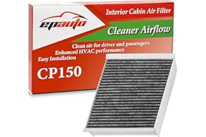 EPAuto CP150 (CF12150) Cabin Air Filter, Replacement for Ford F-150(2015-2025),F-250/F-350 Super Duty (2017-2025), Expedition