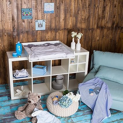 kallax as changing table