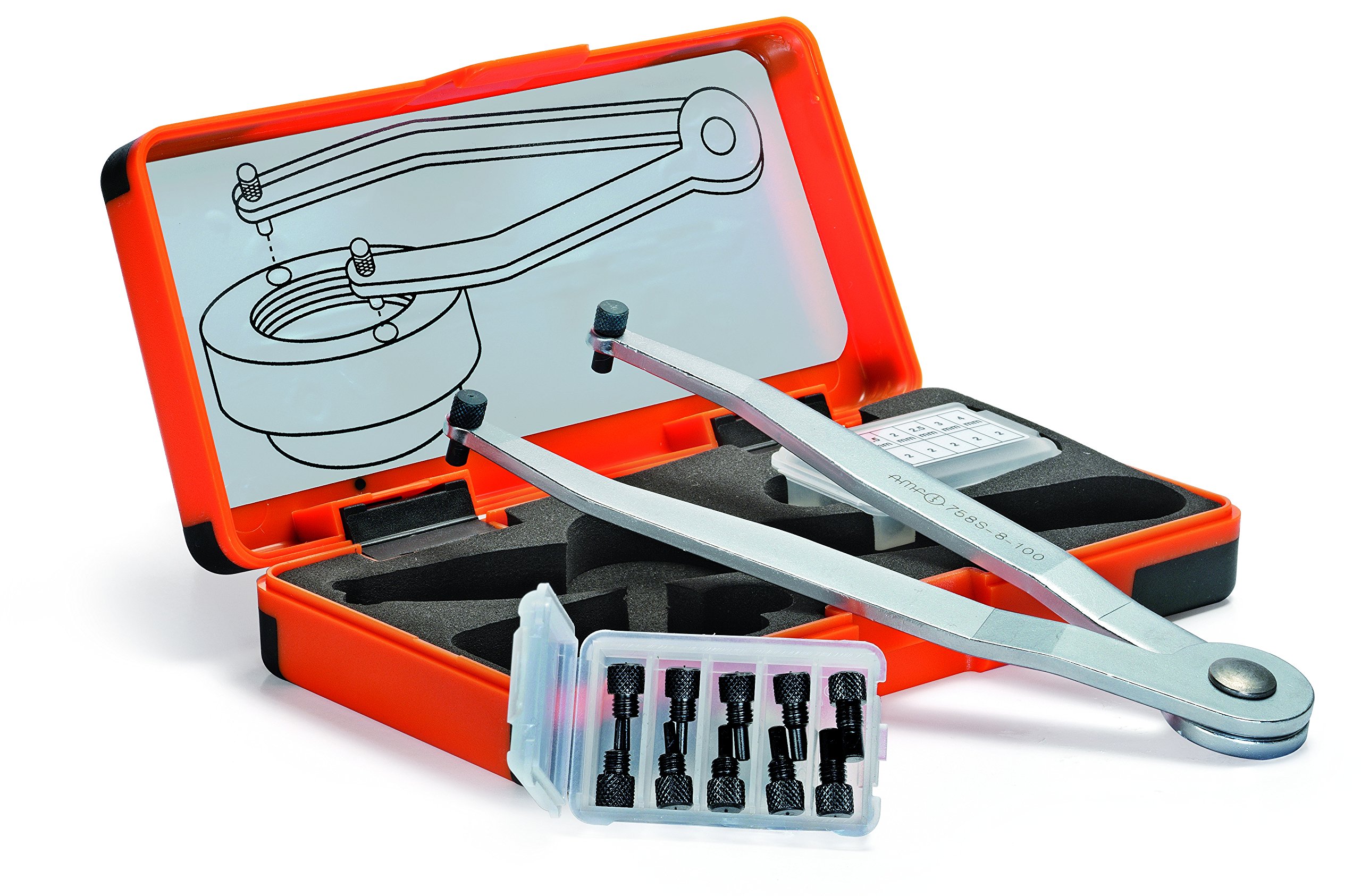 AMF 50427 Pin Wrench Set, Black, 8100 mm Buy Online in India at