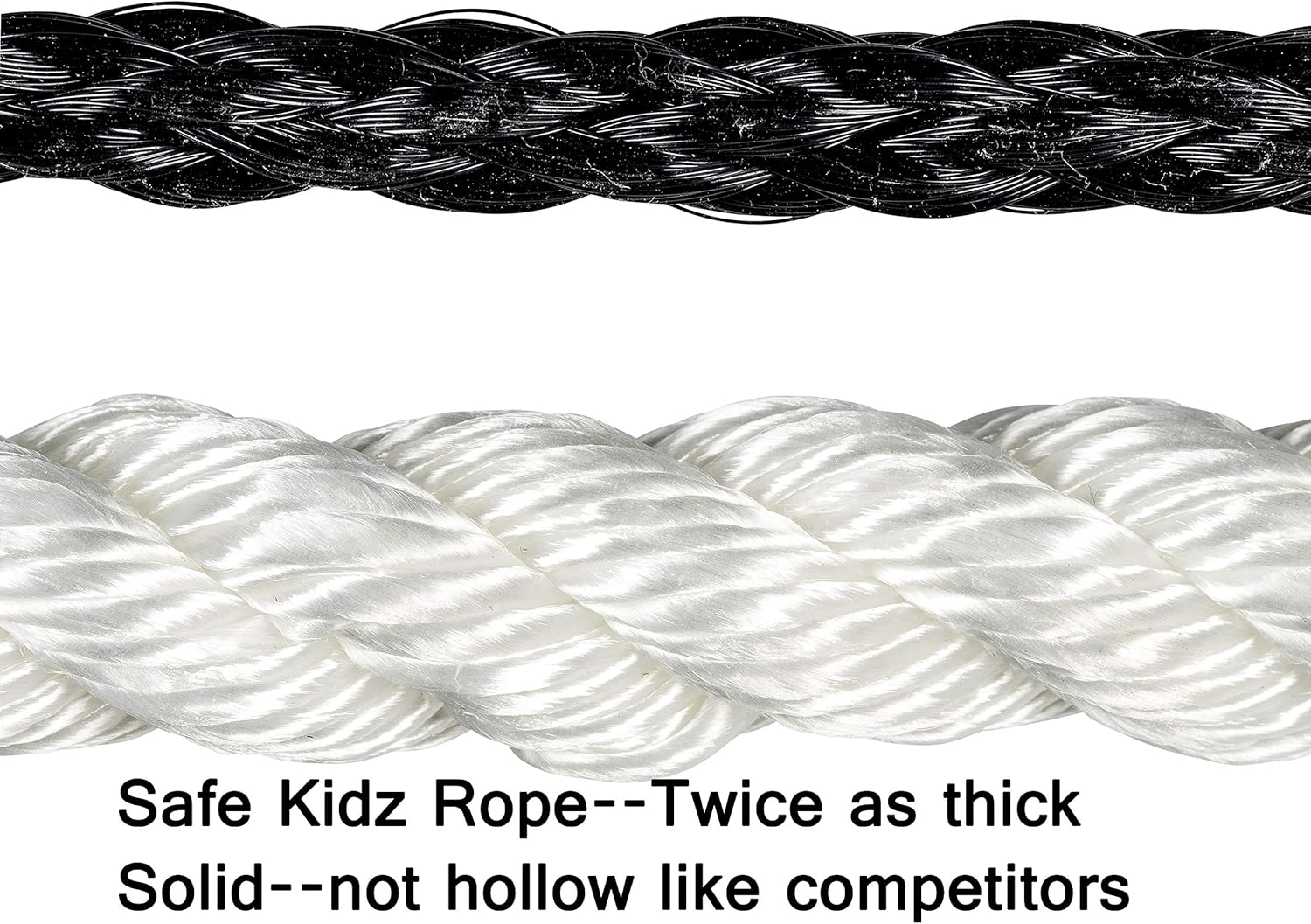 Safe-Kidz Cargo Climbing Net, 100% Polyester Rope Ladder, 96" L x 30" W + Drill Bit & Instructions: Toys & Games
