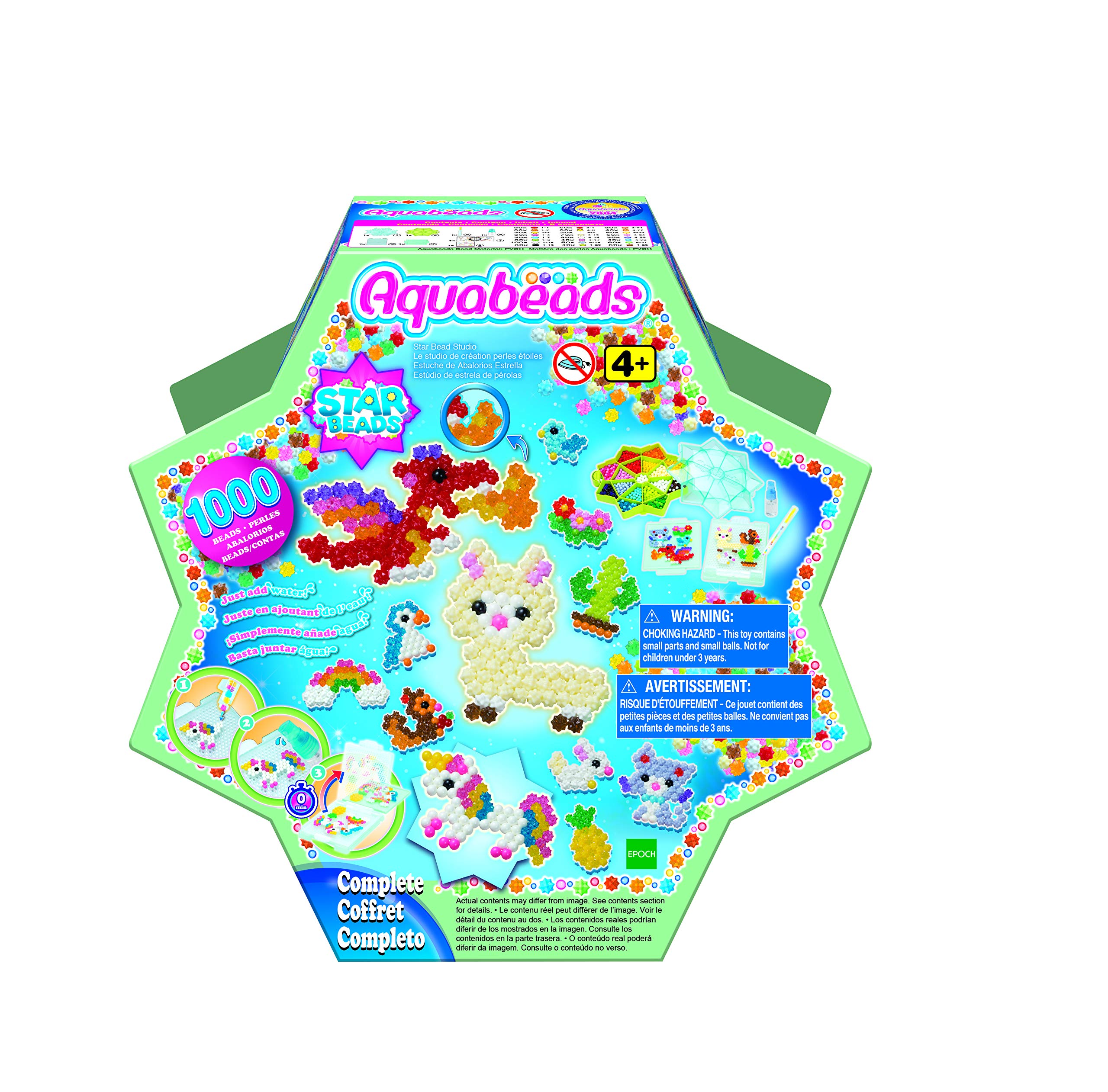 Aquabeads Star Bead Studio Playset, Multicolor, Art & Craft Bead kit 31601