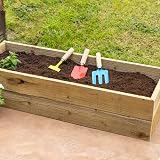 Toyrific Little Roots 3 Piece Kids Garden Tool Set Trowel Fork Rake ages 3+ view 3