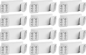 Ciata Lighting Emergency Lights | Ultra-Bright White LED Light with Back-up Battery, Adjustable Lamps & 90-Minute Minimum Capacity - 12 Pack