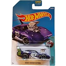 Hot Wheels 2017 Tooned Dodge Charger Daytona, Exclusive ZAMAC