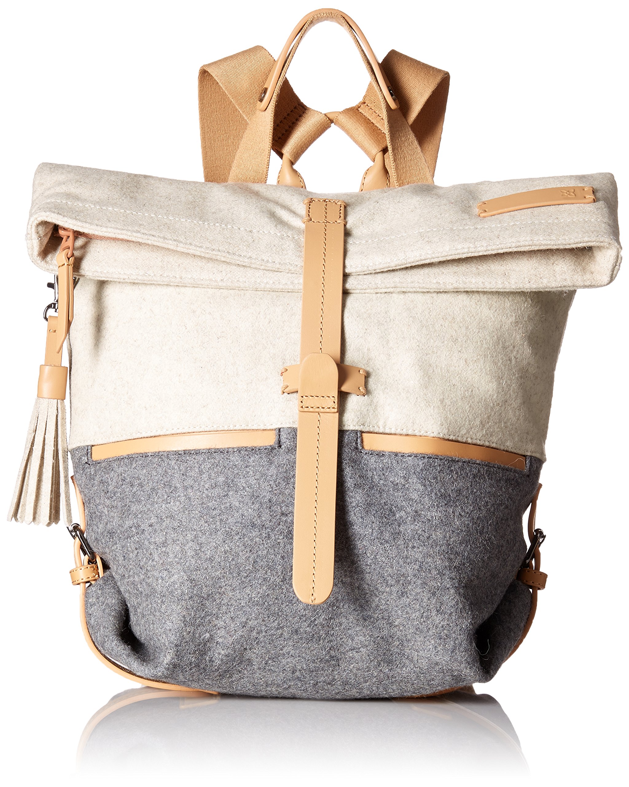 Sherpani Amelia Travel Backpack, One Size, Buff/Chai Jetstream Cat