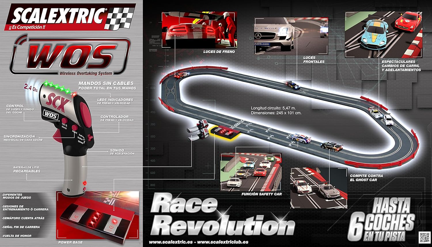 scalextric race revolution