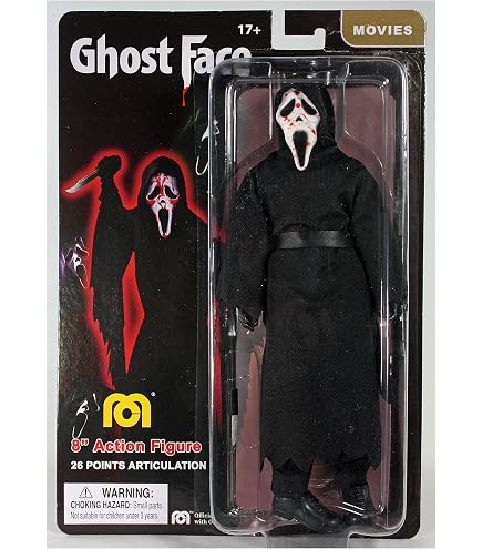 Amazon.com: Movie Maniacs Series 2: Scream Ghostface : Toys & Games