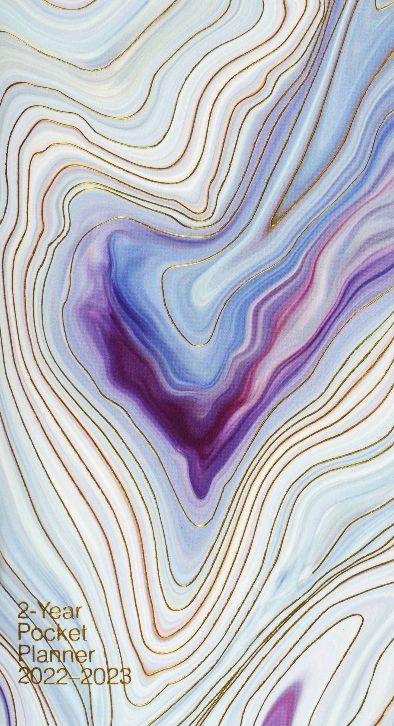 2022-23 Blue Agate 2-Year Pocket Planner (24-Month Calendar): Amazon.co.uk: Peter Pauper Press: 9781441336392: Books