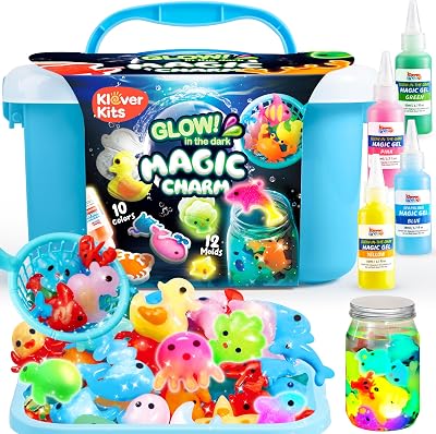 Klever Kits Magic Water Elf Craft Kit Glow in the Dark Kids Toys
