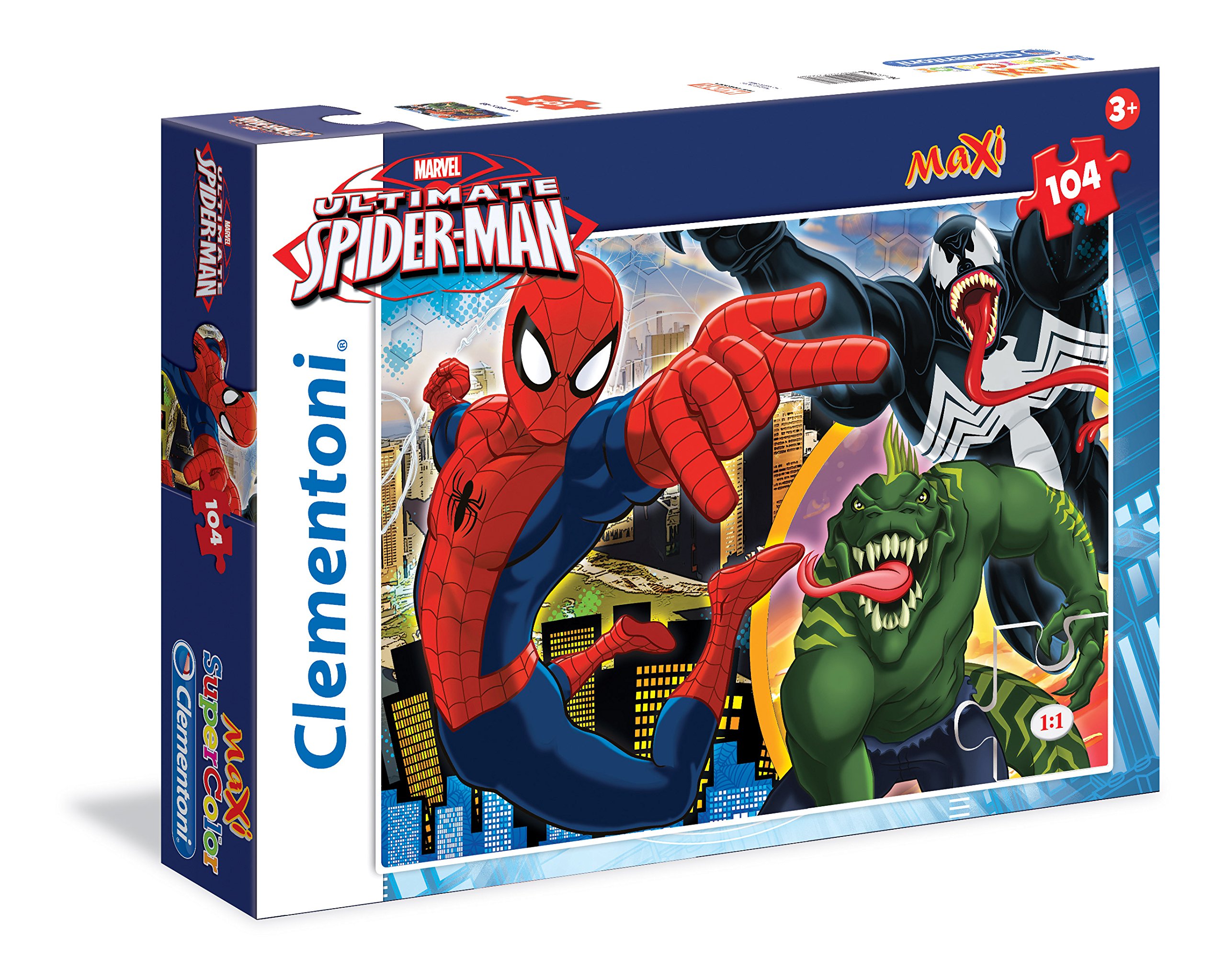 Clementoni "Spiderman - Web Shooter Maxi Puzzle (104-Piece) — image 1
