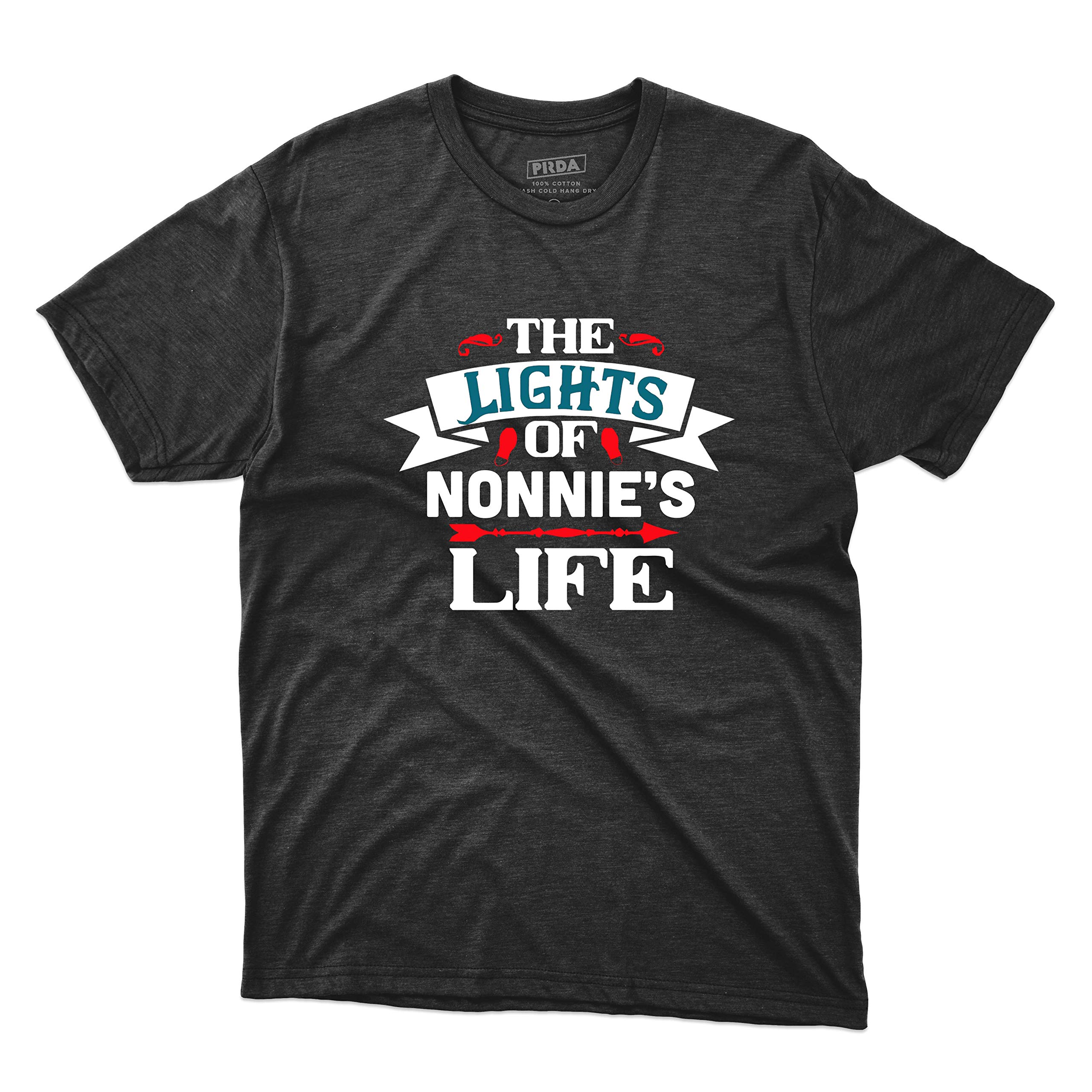 Best Gift The Lights Of Nonnies Life Unisex For Grandma Mom Daughter Family Friends T Shirt