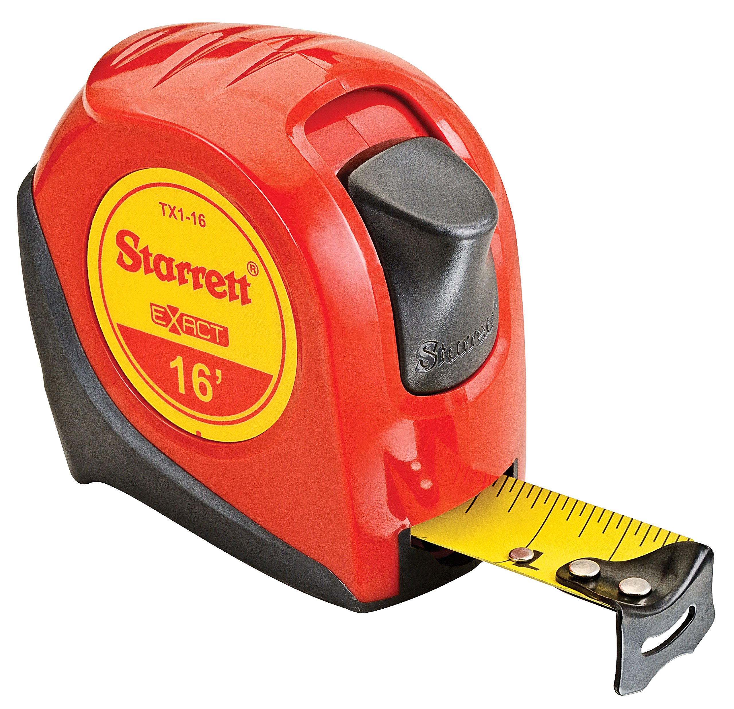 Starrett KTX1-16ME-E 5m/ 16ft Metric and Imperial Reading Pocket Tape with 25mm/ 1-inch Blade