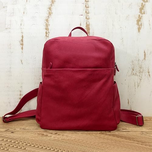 red rucksack
