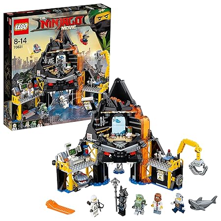 LEGO Ninjago Movie 70631 - Garmadons Vulkanversteck, Bauspielzeug