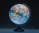 EXERZ Illuminated Globe 21cm - Battery-Only, Constellation Map Night Light view 2