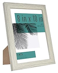 MCS Studio Gallery Frame, Gray Woodgrain, 8 x 10 in