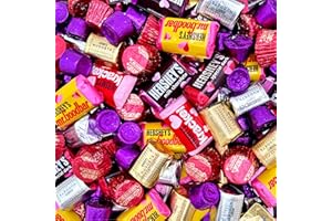 CRAZYOUTLET Valentine's Day Chocolate Candy Assortment HERSHEY'S Bars, ROLO, REESESCups, Bulk Pack 3 Pounds (About 200 Count)