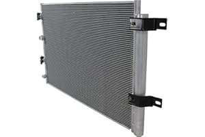 Kool-Vue A/C Condenser Compatible With 2007-2010 Ford Edge, Fits 2007-2010 Lincoln MKX With Receiver Drier