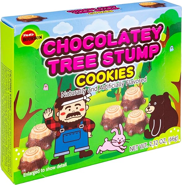 BOURBON CHOCOLATEY TREE STUMP 2.32OZ