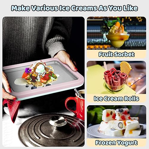 ice cream making plate machine