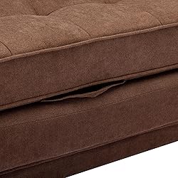 ERYE 3 in 1 Upholstered Futon Sofa Loveseat