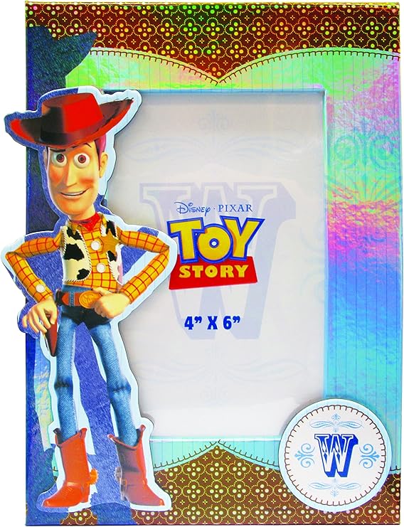 Amazon.com: Disney Toy Story Woody Pressed Paper Photo Frame: Toys & Games