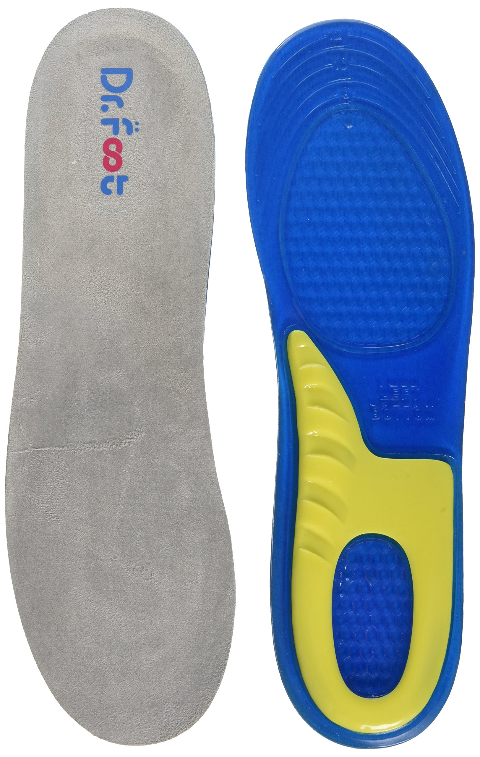 Dr. Foot's Sports Insoles, GEL Insoles for Shock Absorption