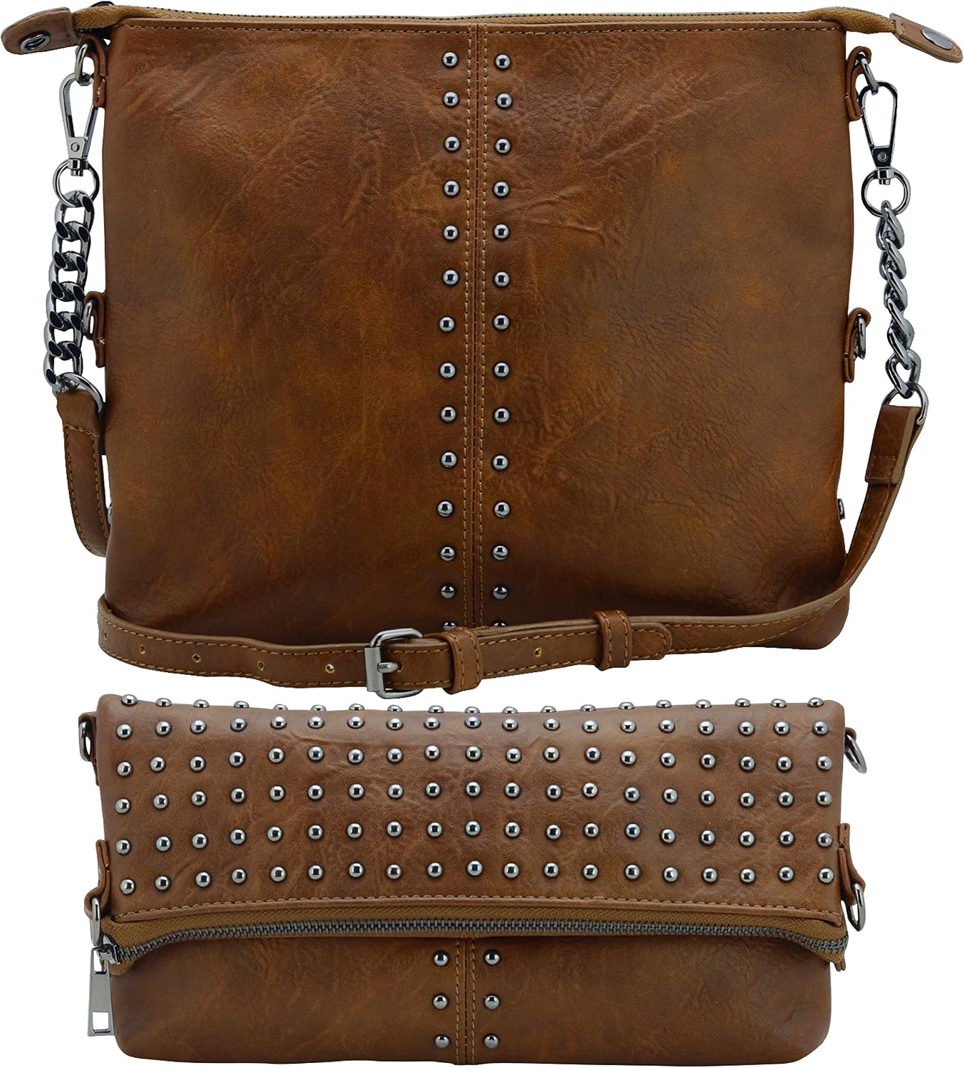 SCARLETON Women's Top Handle Satchel Purse - Crossbody Shoulder Bag, Faux Leather, 8.25x3.13x6.25 Inches - View #7