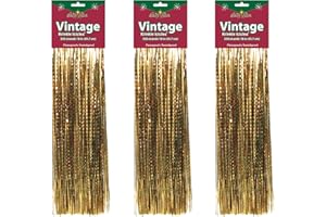 Brite Star Icicles Tinsel, Gold