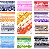 70 Pieces Cotton Fabric Squares 10 x 10 Inches, Assorted Patterns &amp; Colors Precut Patchwork Material for Quilting, DIY Craft Sewing Projects &amp; Home Decor