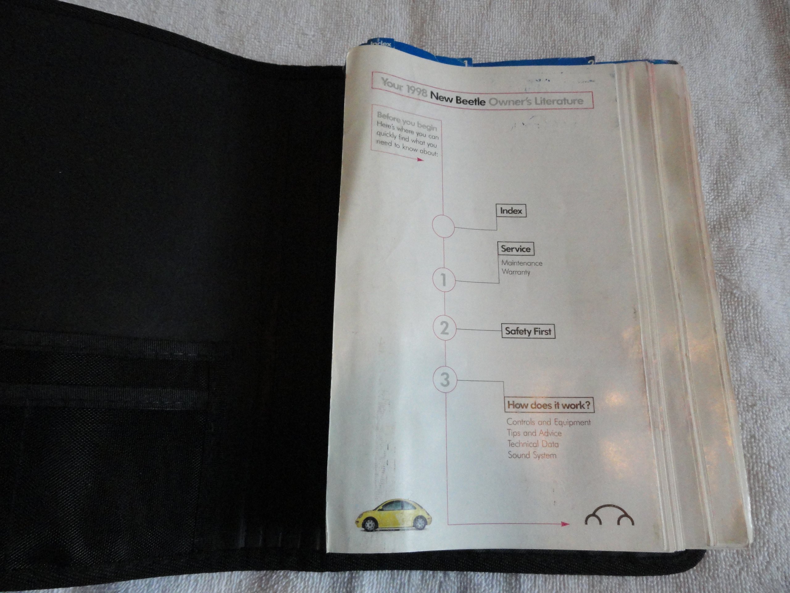 1998 VW Volkswagen Beetle Owners Manual Paperback – 2014