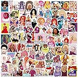 100Pcs RuPaul's Drag Race Stickers Pack, Funny Reality Show Aesthetic Vinyl Waterproof Stickers for Water Bottles,Laptop,Skat