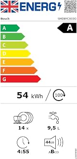 Bosch Series 8 Built-in Dishwasher 60 cm Energy A PerfectDry view 13
