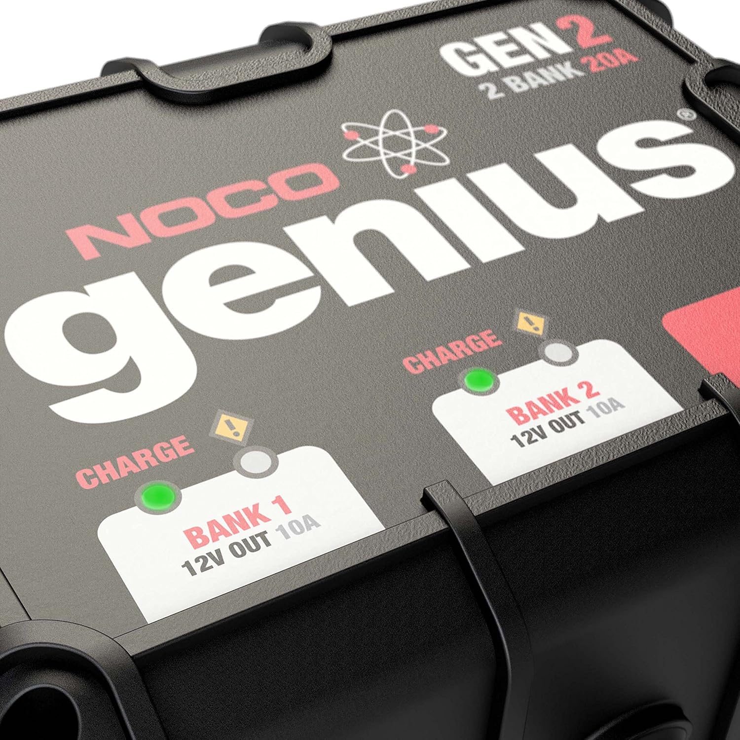 NOCO Genius GEN2, 2-Bank, 20-Amp (10-Amp Per Bank) Fully-Automatic Smart Marine Charger, 12V Onboard Battery Charger And Battery Maintainer: Automotive