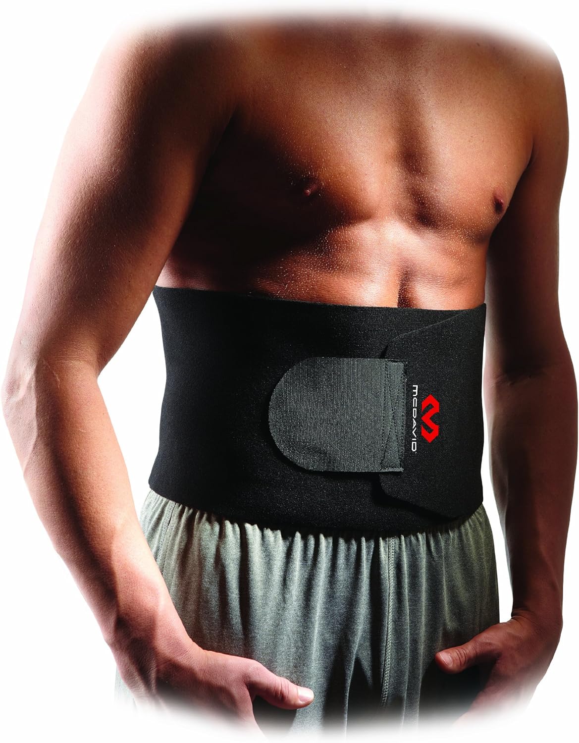 McDavid Waist Trimmer Belt Neoprene Fat Burning Sauna Waist Trainer - Promotes Healthy Sweat, Weight Loss, Lower Back Posture (Includes 1 Belt) : Waist And Abdomen Supports : Sports & Outdoors