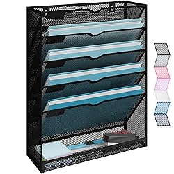 NEATERIZE Mail Organizer for Wall -Heavy-Duty Mesh