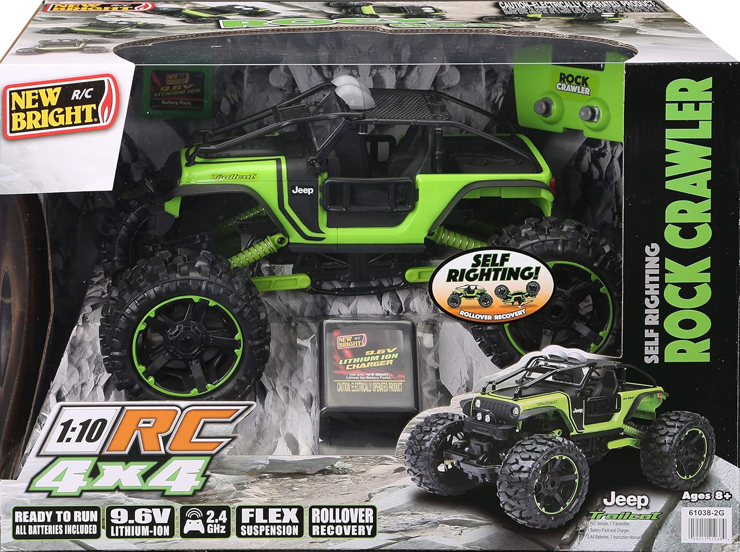 new bright rc 4x4 rock crawler