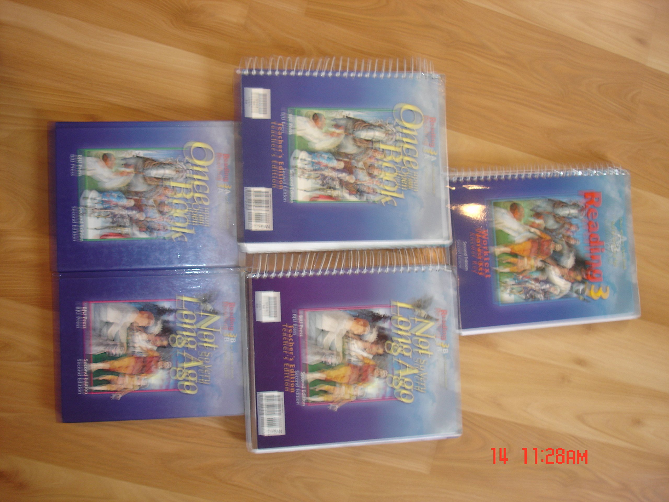 Reading 3 for Christian Schools (2 Volumes) Spiral-bound – Teacher's Edition,  2000