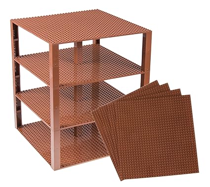 Buy Premium Brown Stackable Base Plates 4 Pack 10 X 10
