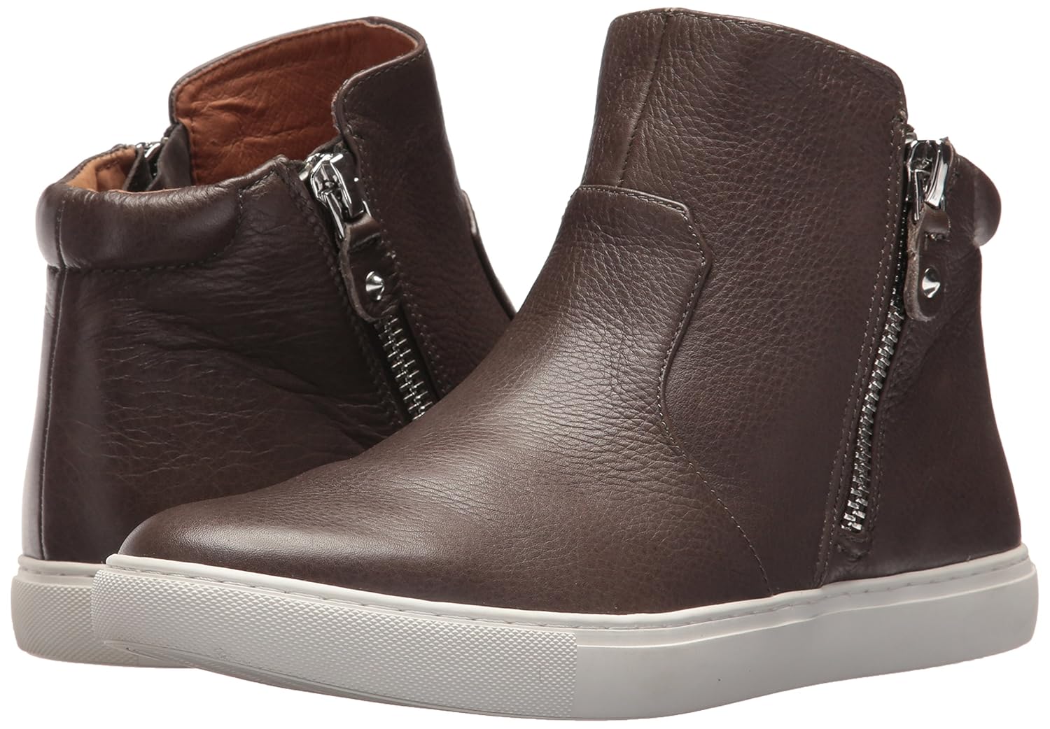 最適な材料 Gentle Souls レディース Carole Double Zip Mid Top Sneaker B075h7t7rm 8 B M Us セメント セメント 8 B M Us Www Itcl Es