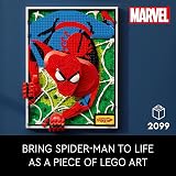 LEGO Art The Amazing Spider-Man 31209 2099 Pcs Buildable Canvas Poster view 3