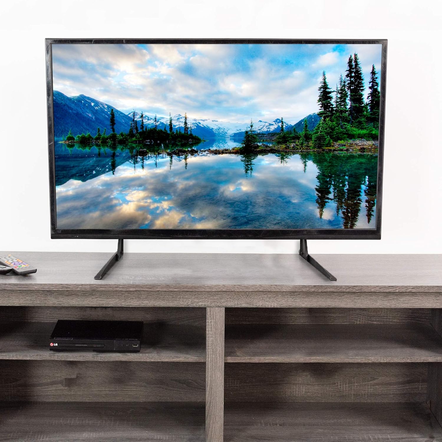 VIVO Universal Tabletop TV Stand for 22 to 65 inch LCD Flat Screens | VESA Mount with Hardware Included: Home & Kitchen