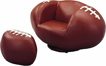 football chair and ottoman