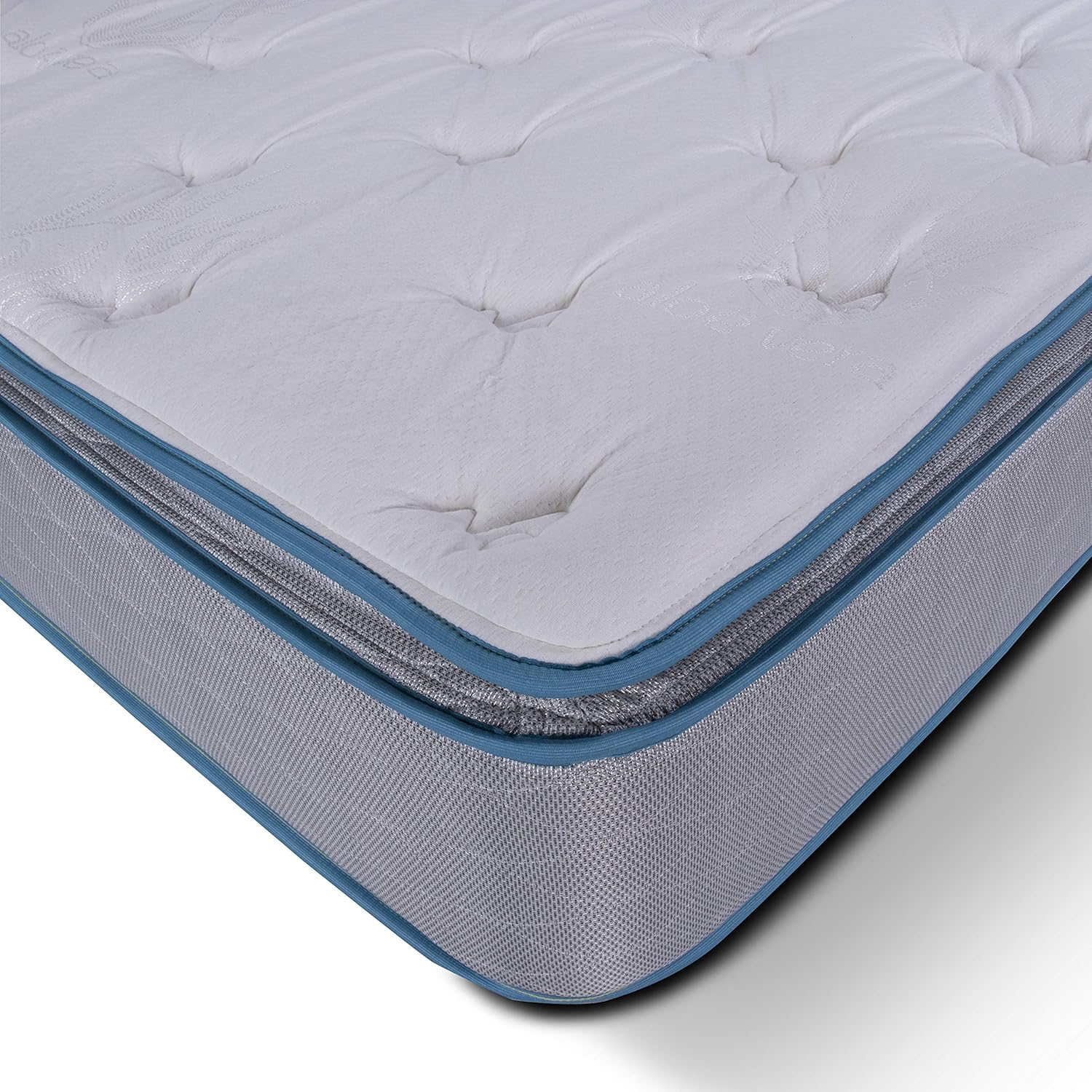Dreamfoam Bedding Doze 11 Plush Pillow Top Mattress Twin Made in the USA Mattresses & Box