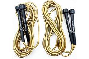 STREET ROPEZ Royalty Double Dutch Jump Ropes (Set of 2), Perfect Length 14 Feet, Tangle-Free, Heavy Weight No Need for Doubling, For Beginning and Advanced Jumpers