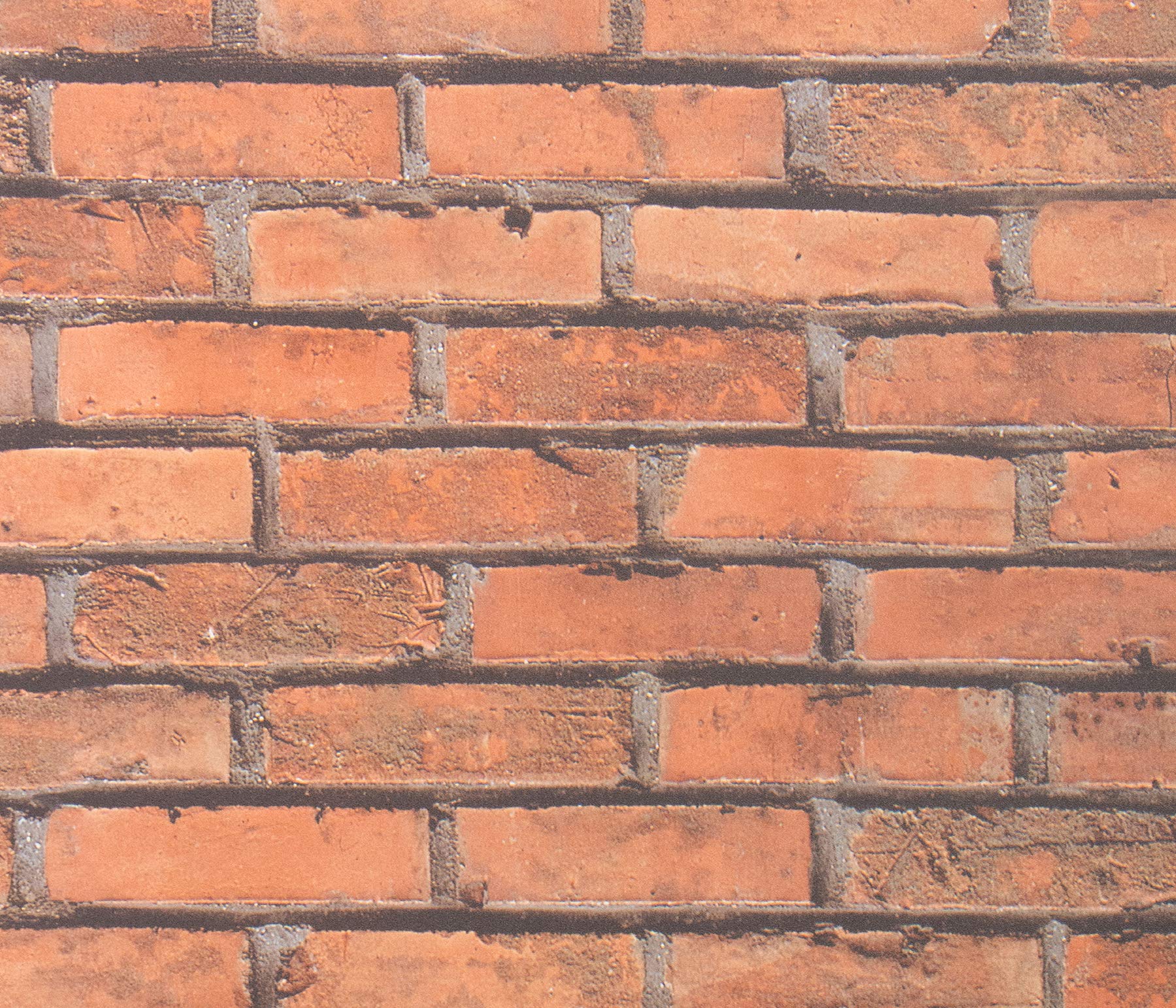 Fablon FAB1022245 cm x 2 m Brick Wall Roll, Red